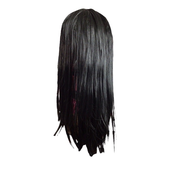 Black Straight Hair Wig with Sleek Shine NWT - Picture 3 of 7